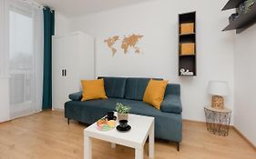 Warsaw Airport Studio Astronautow With Balcony By Renters